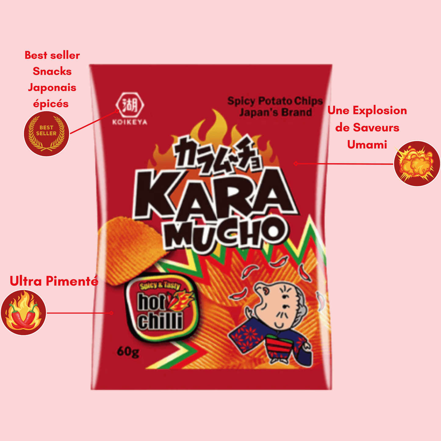 Chips Kara Mucho ULTRA SPICY